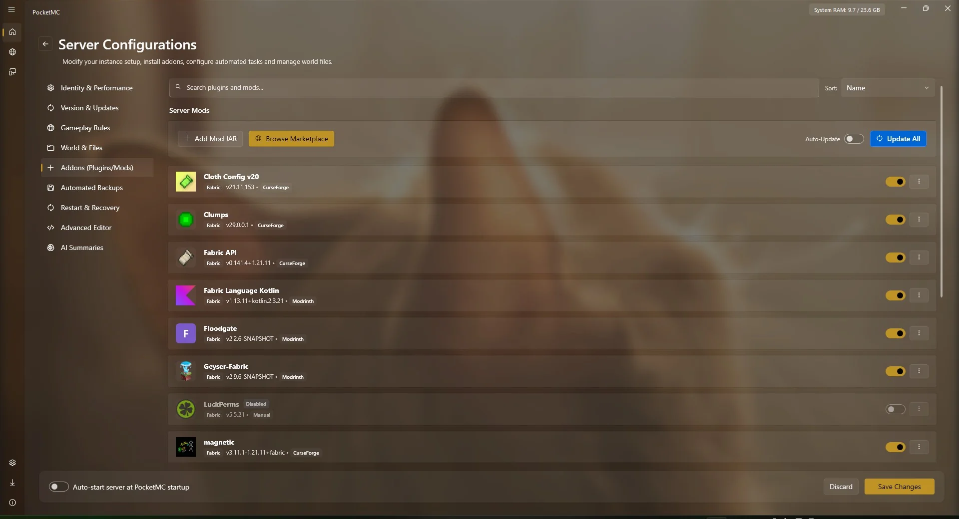 Mod Manager
